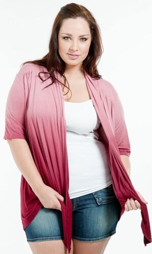 Ombre Wrap Cardigan by SWAK Designs