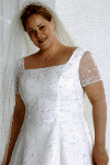 Plus size bridal