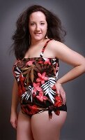 Plus size swimsuit