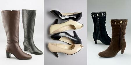 Wide Width Shoes and Boots at Silhouettes
