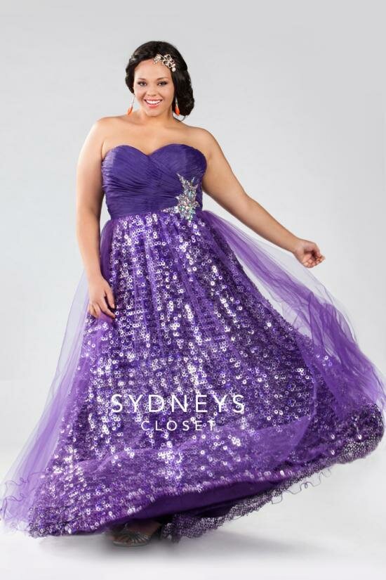 All Sparkles in Purple Punch by Sydney's Closet