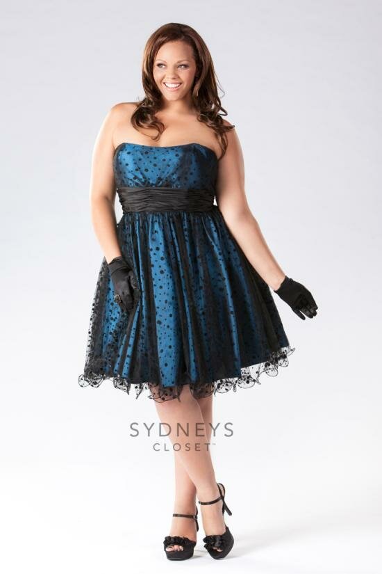 Party Time in Marine Blue by Sydney's Closet